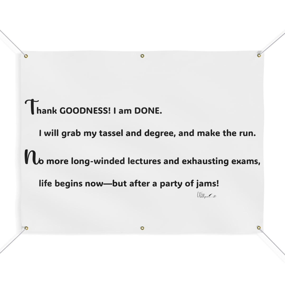 Matte Banner