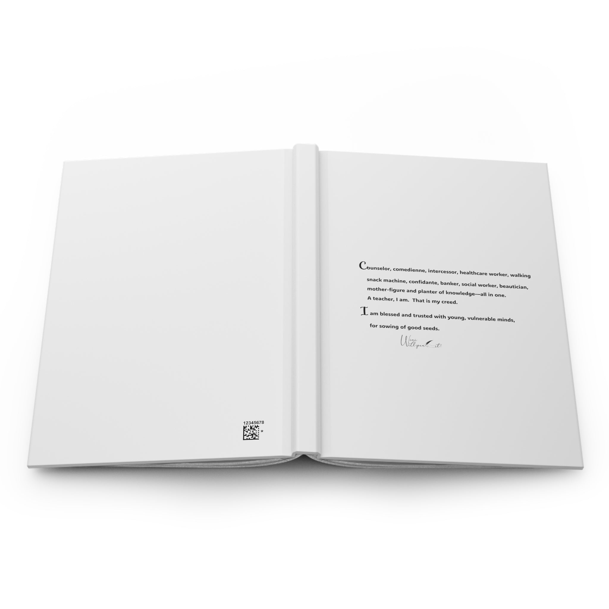 Hardcover Journal Matte