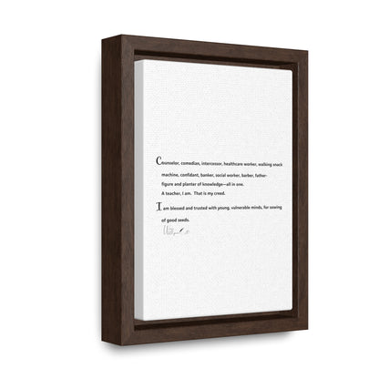 Gallery Canvas Wraps, Vertical Frame