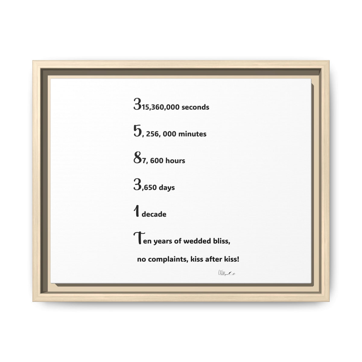 Matte Canvas, Framed (Multi-color)