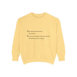 Unisex Garment-Dyed Sweatshirt