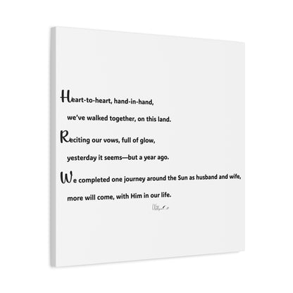 Matte Canvas, Stretched, 1.25"