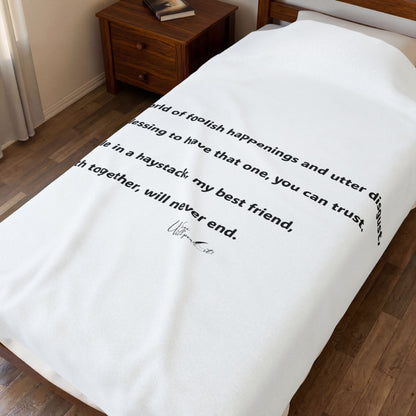Velveteen Plush Blanket