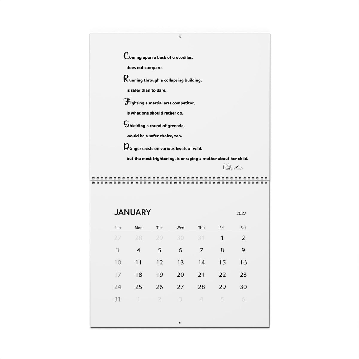 Wall Calendars (2027)