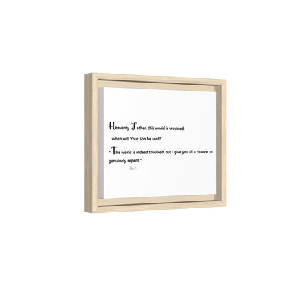 Matte Canvas, Framed (Multi-color)