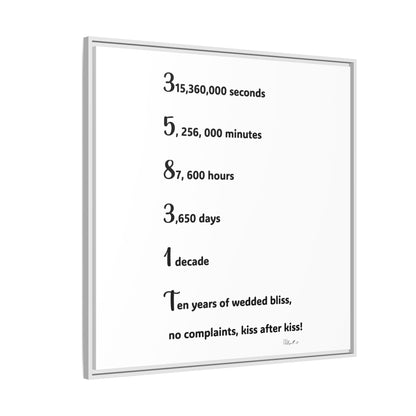 Matte Canvas, Framed (Multi-color)