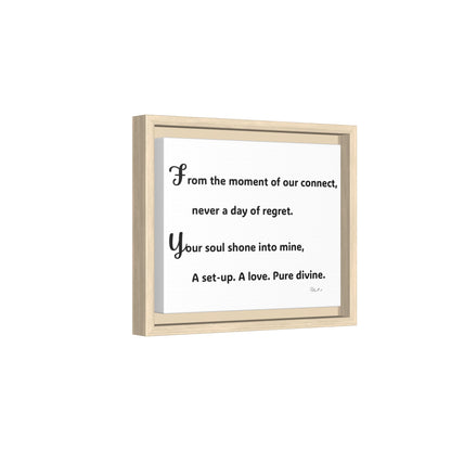 Matte Canvas, Framed (Multi-color)