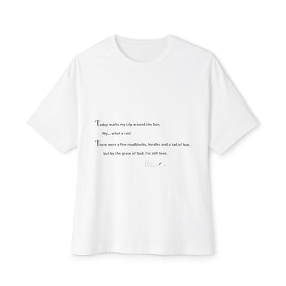 Unisex Oversized Boxy Tee