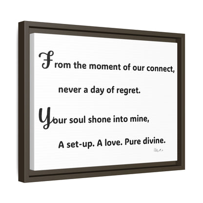 Matte Canvas, Framed (Multi-color)
