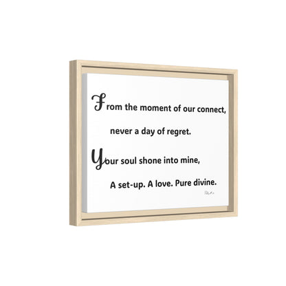 Matte Canvas, Framed (Multi-color)