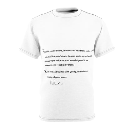 Unisex Cut &amp; Sew Tee (AOP)