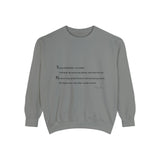 Unisex Garment-Dyed Sweatshirt