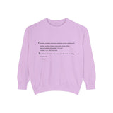 Unisex Garment-Dyed Sweatshirt