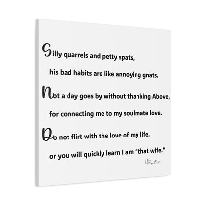 Matte Canvas, Stretched, 1.25"