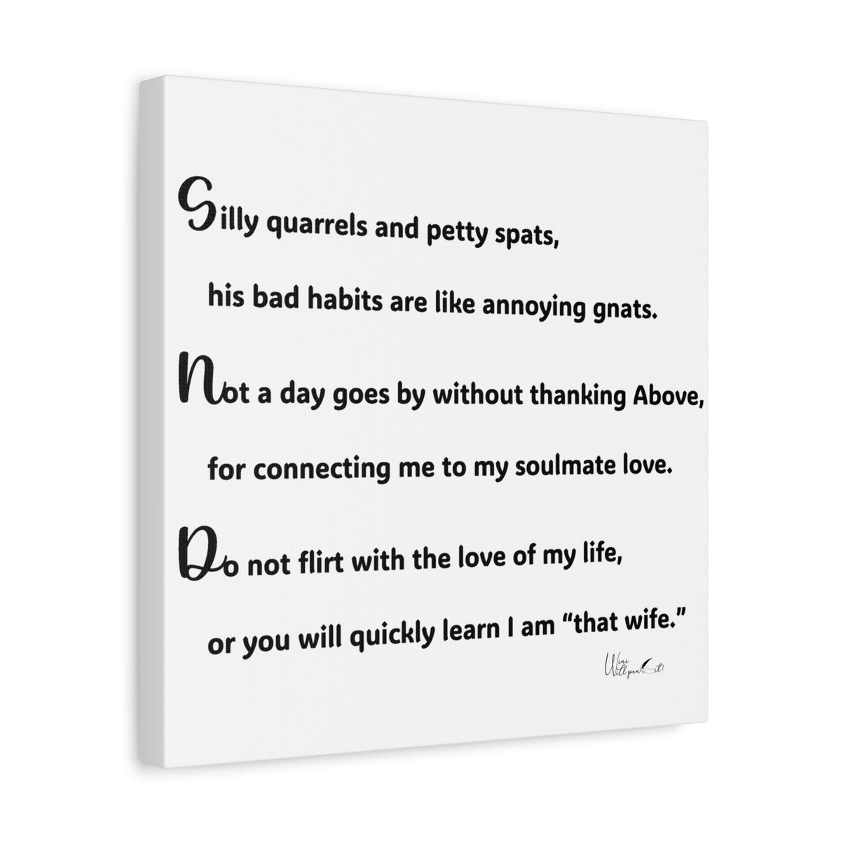 Matte Canvas, Stretched, 1.25"