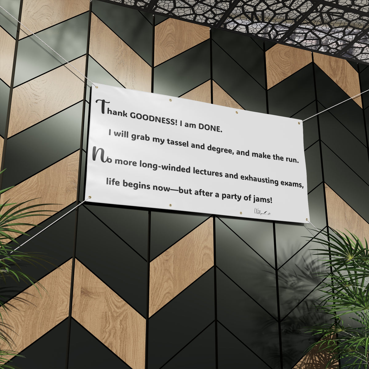 Matte Banner