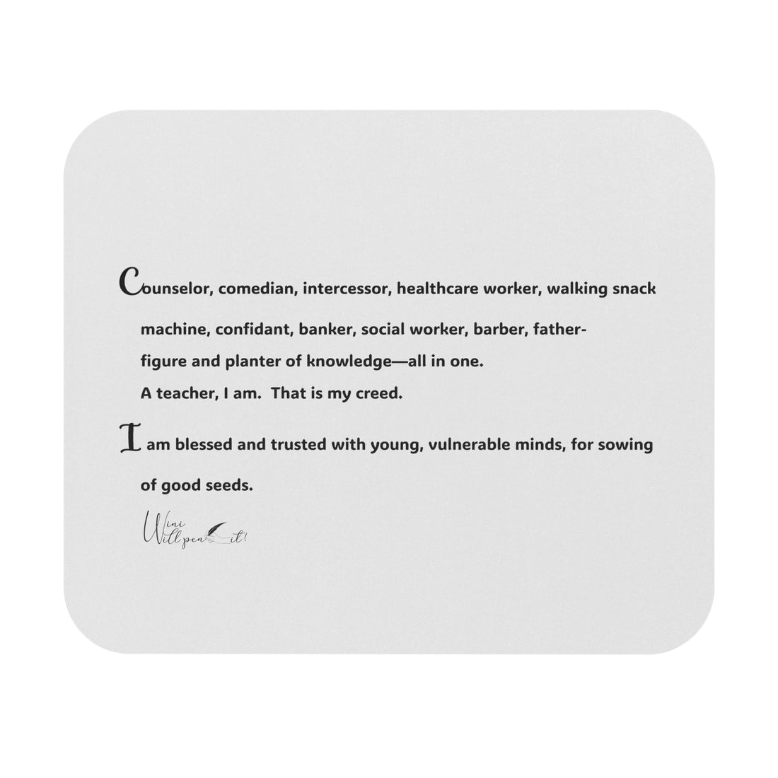 Mouse Pad (Rectangle)