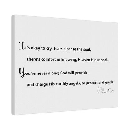 Matte Canvas, Stretched, 0.75&quot;
