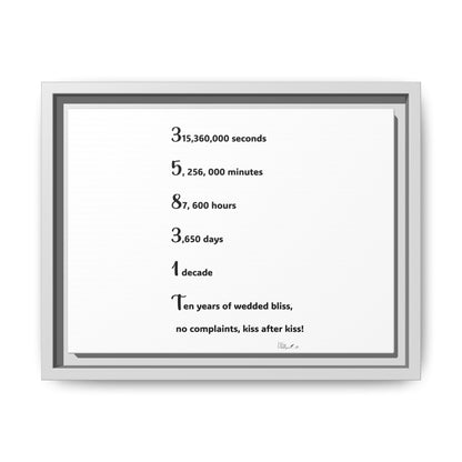 Matte Canvas, Framed (Multi-color)