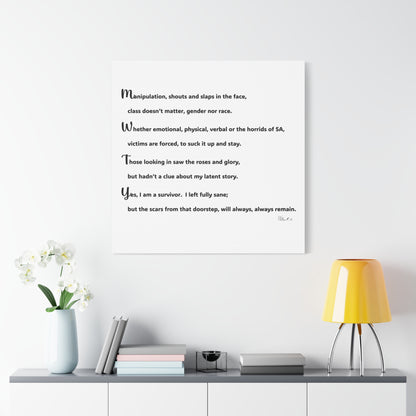 Matte Canvas, Stretched, 1.25"