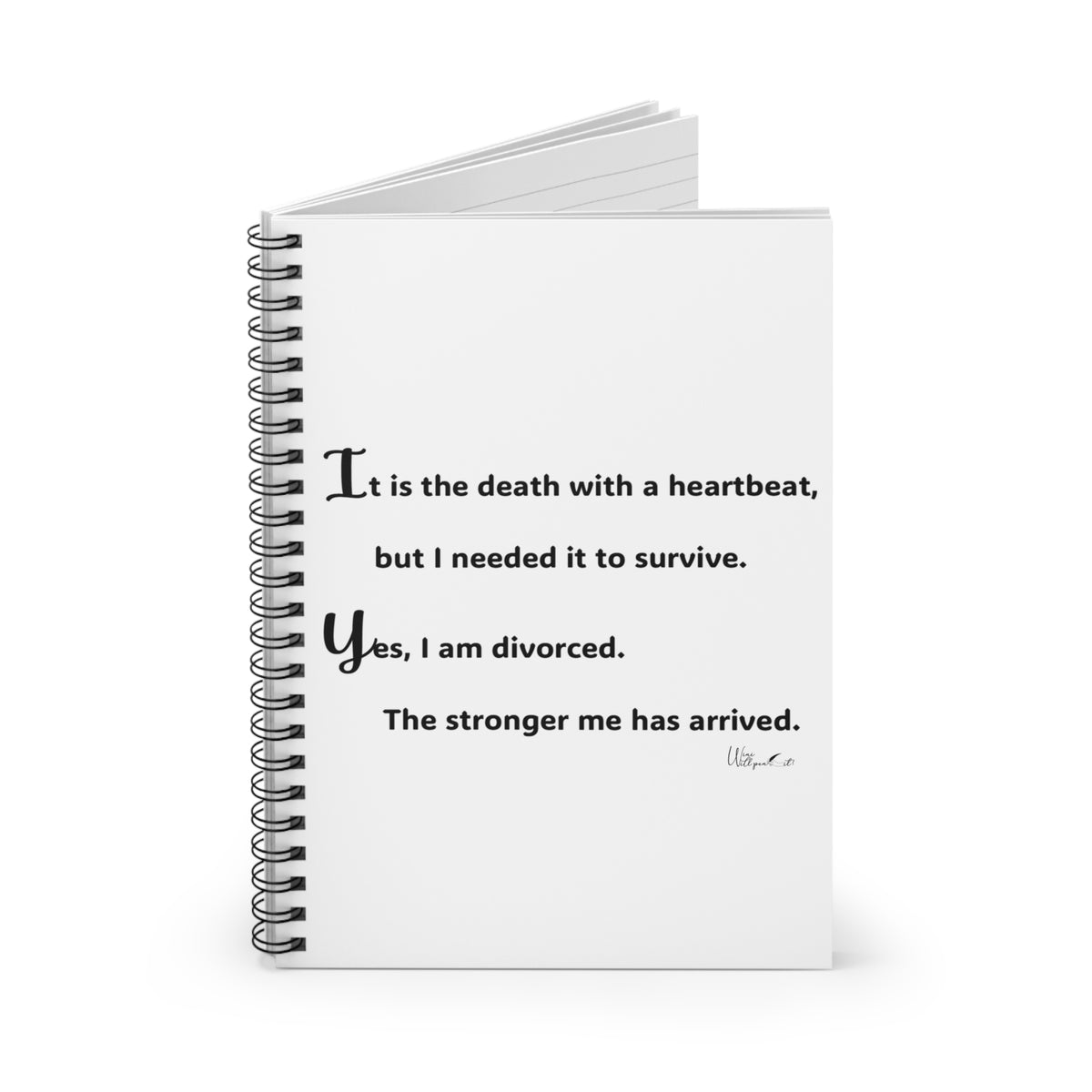 Spiral Notebook - Ruled Line