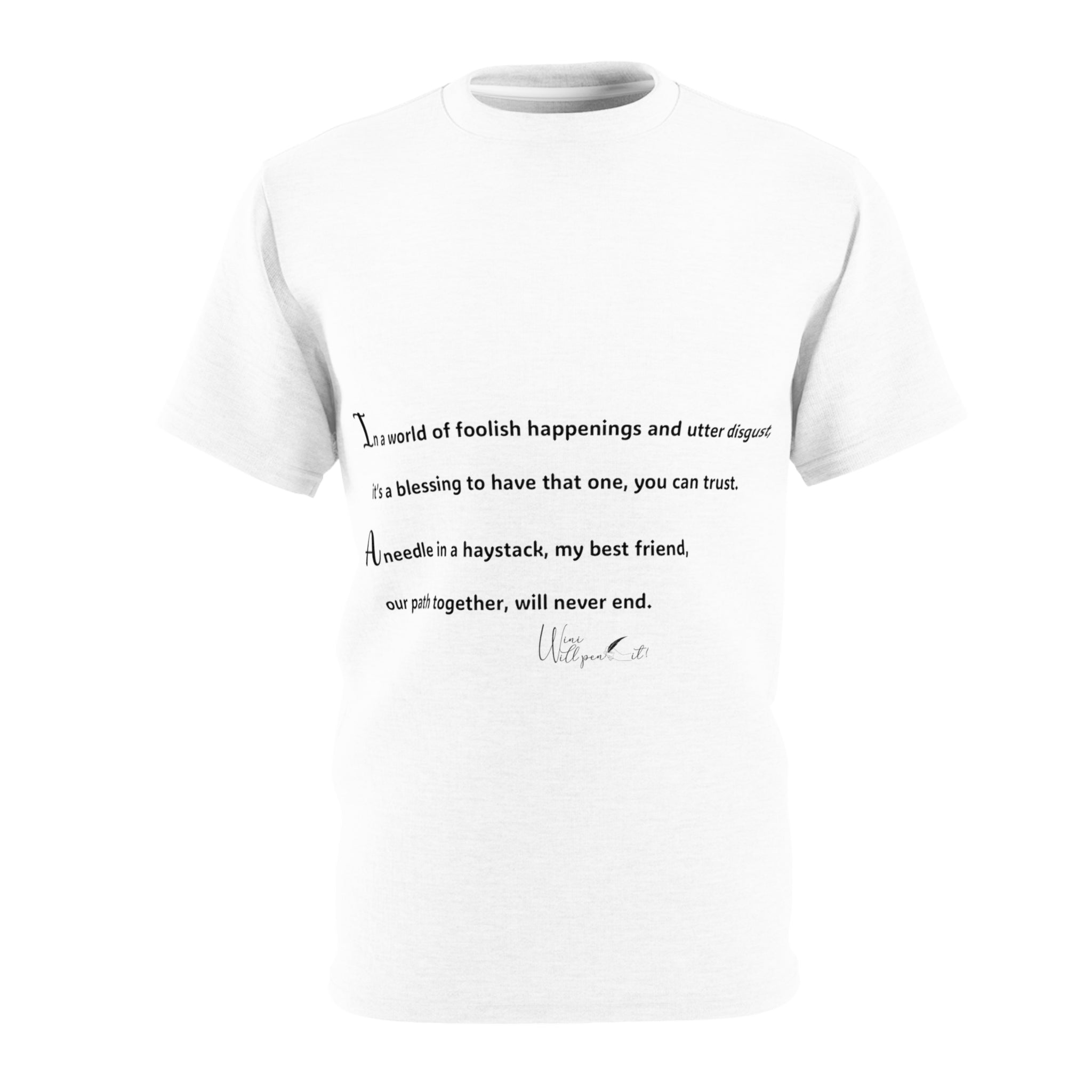Unisex Cut &amp; Sew Tee (AOP)