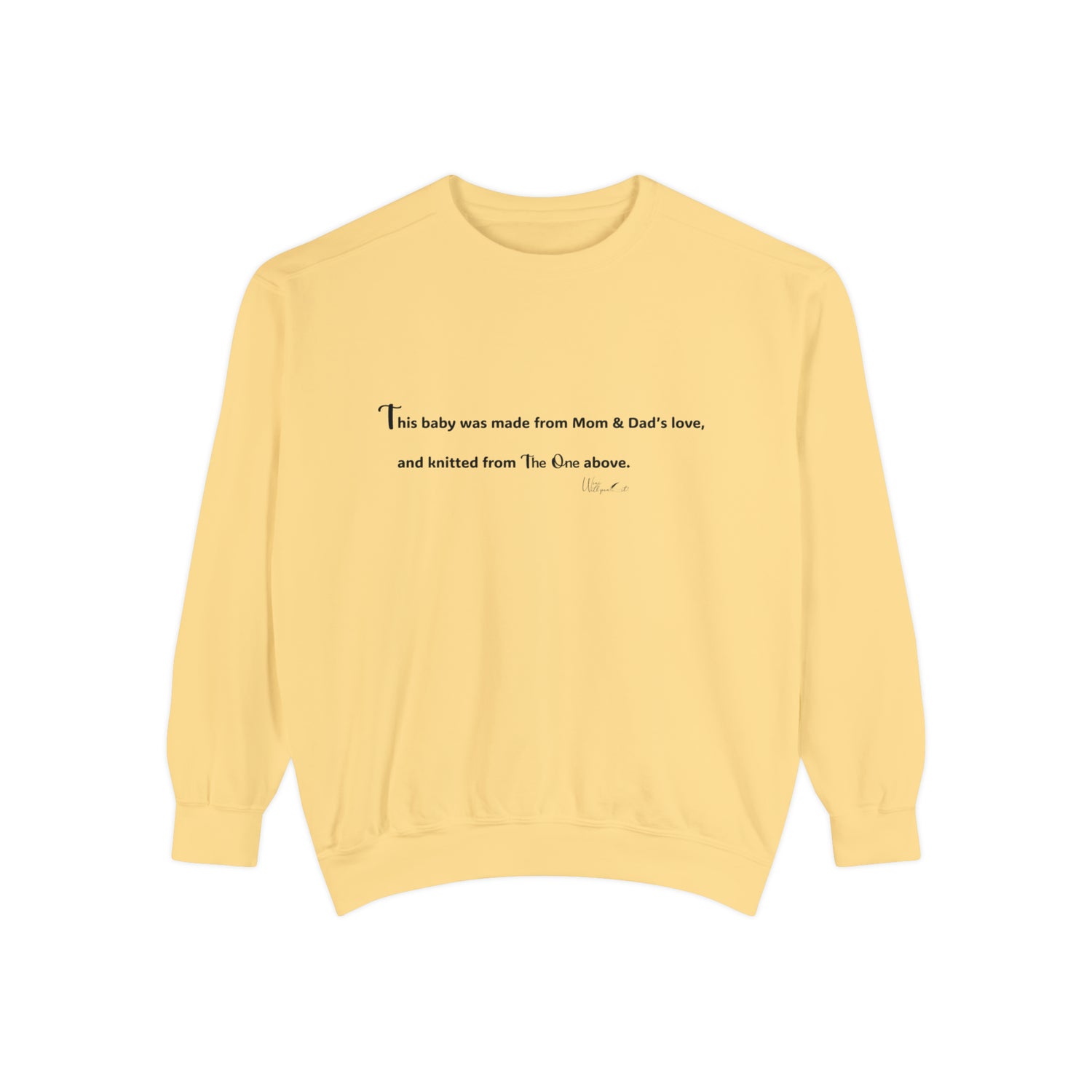 Unisex Garment-Dyed Sweatshirt
