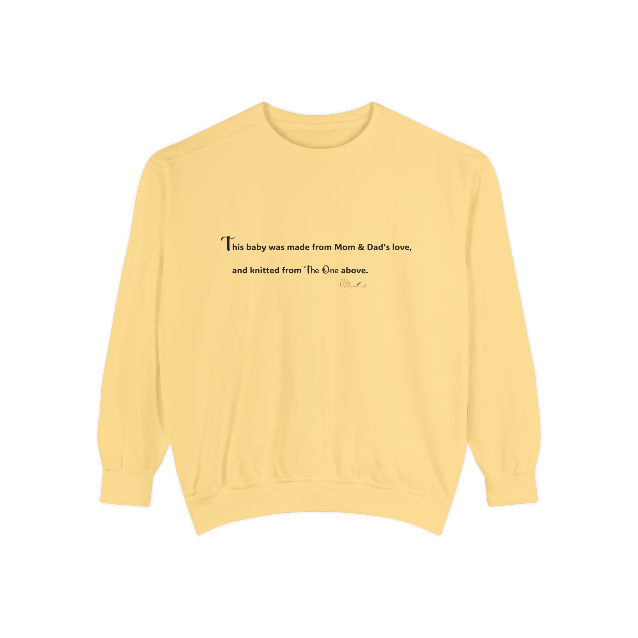 Unisex Garment-Dyed Sweatshirt