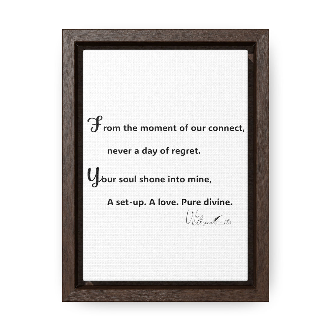 Gallery Canvas Wraps, Vertical Frame
