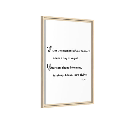 Matte Canvas, Framed (Multi-color)