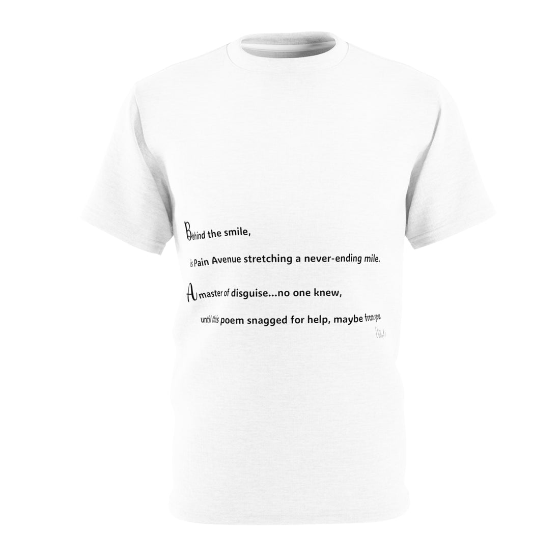 Unisex Cut &amp; Sew Tee (AOP)