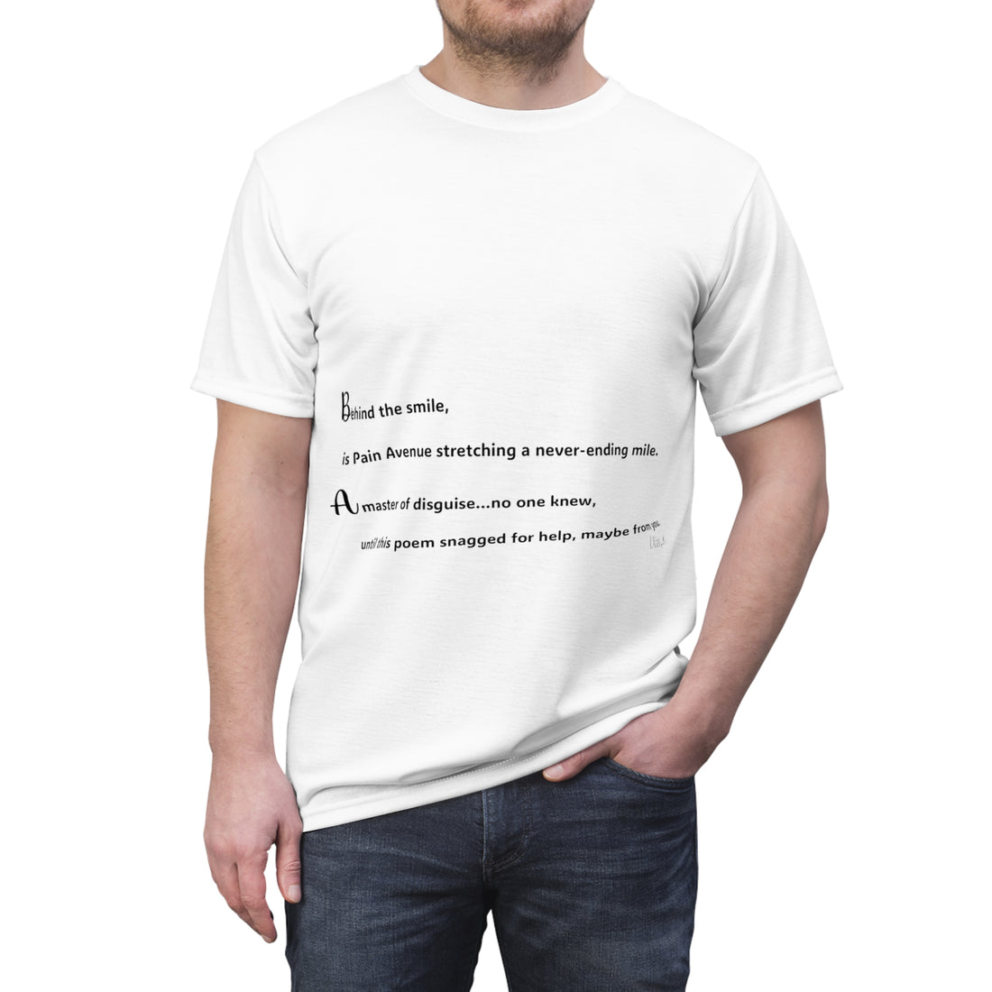 Unisex Cut &amp; Sew Tee (AOP)