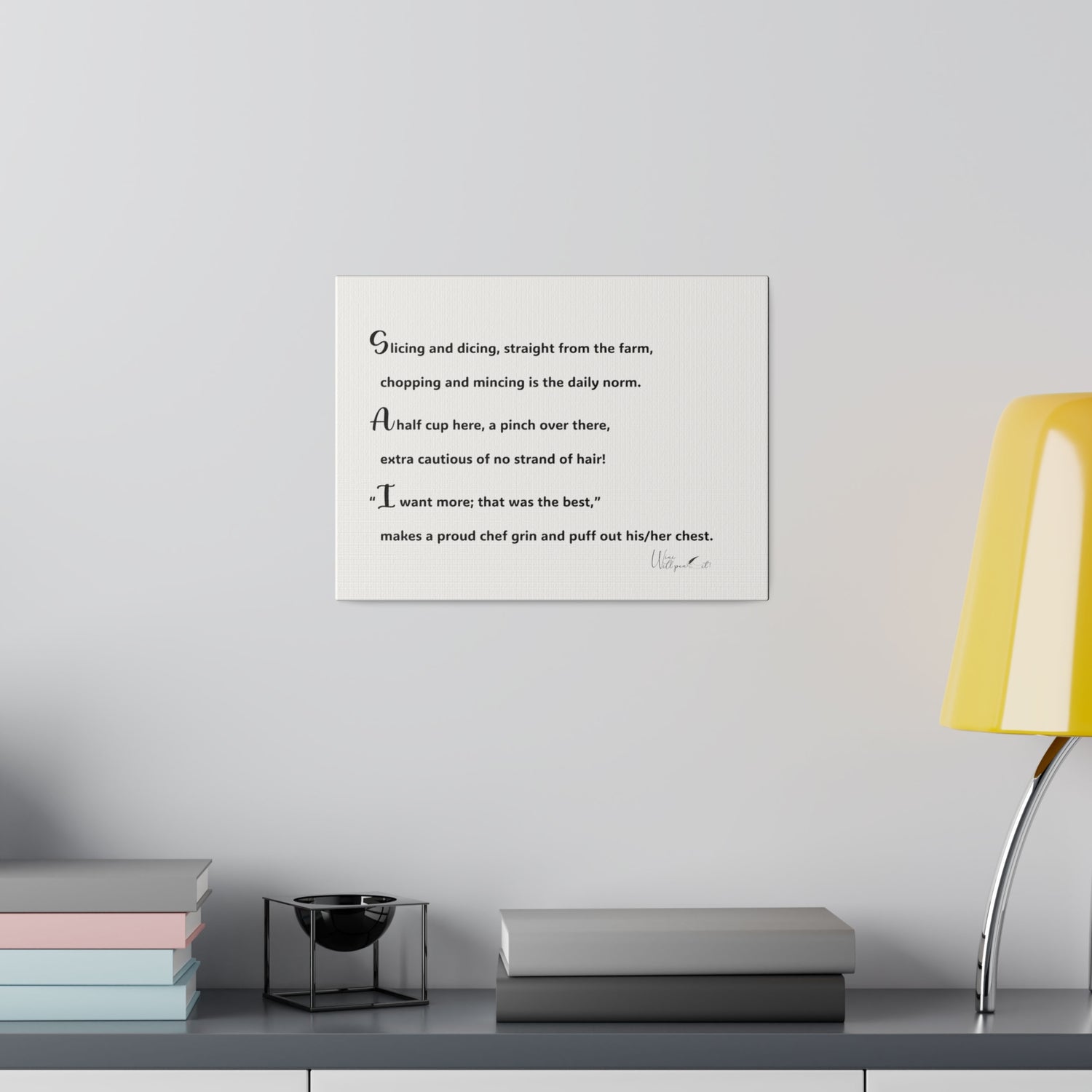 Matte Canvas, Stretched, 0.75&quot;