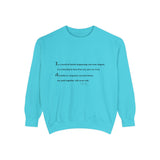 Unisex Garment-Dyed Sweatshirt