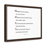 Gallery Canvas Wraps, Horizontal Frame