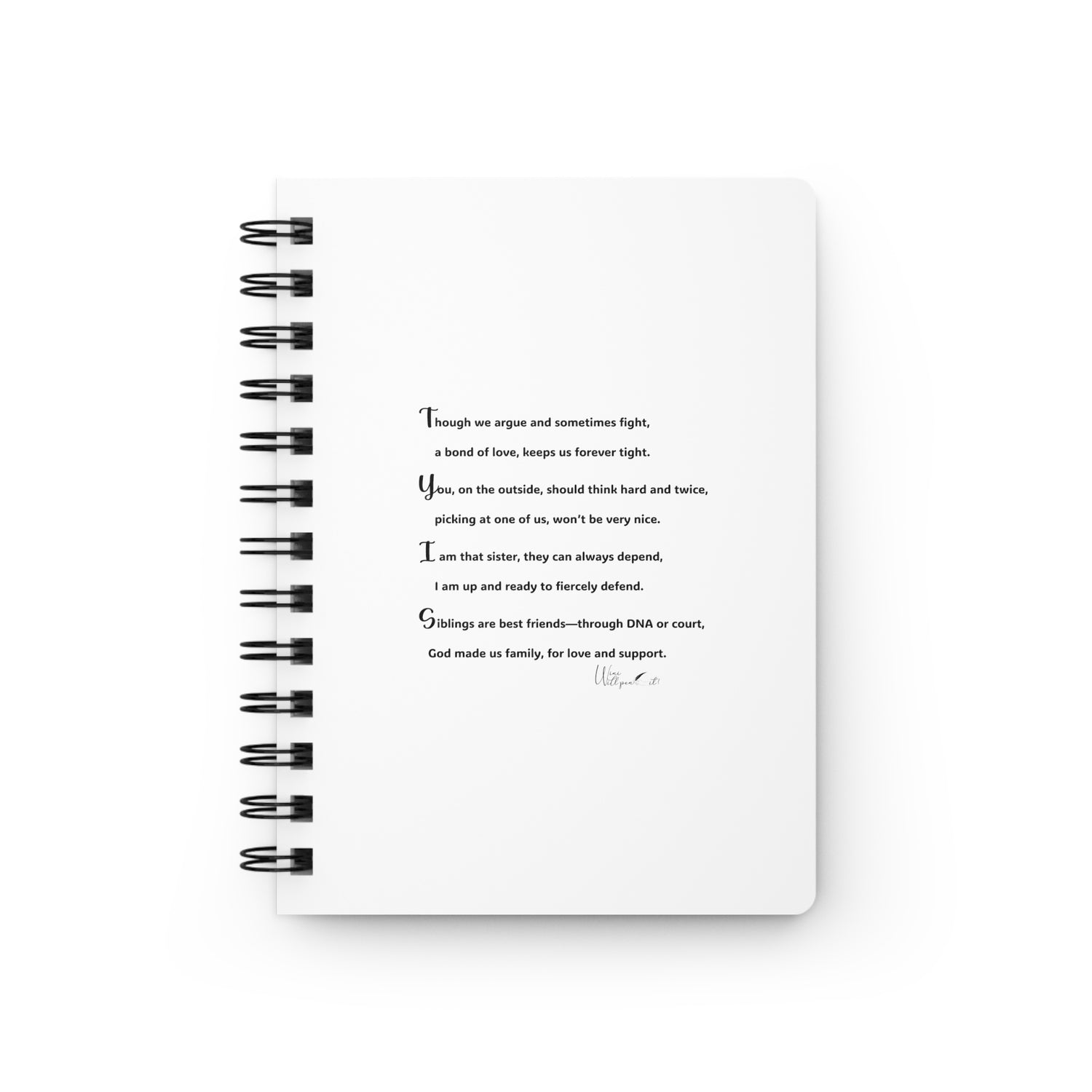 Spiral Bound Journal