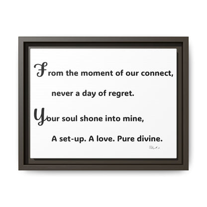 Matte Canvas, Framed (Multi-color)