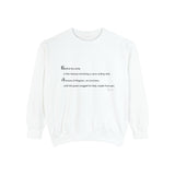 Unisex Garment-Dyed Sweatshirt