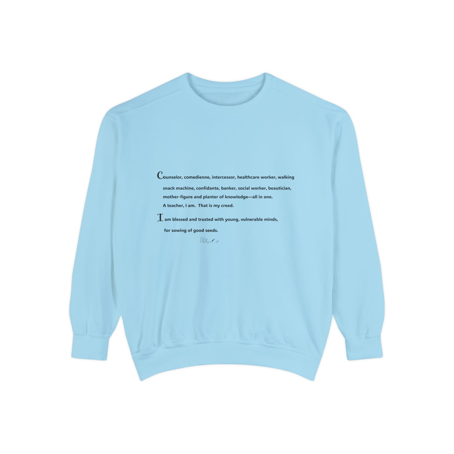 Unisex Garment-Dyed Sweatshirt