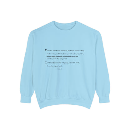 Unisex Garment-Dyed Sweatshirt