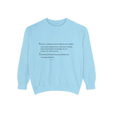 Unisex Garment-Dyed Sweatshirt