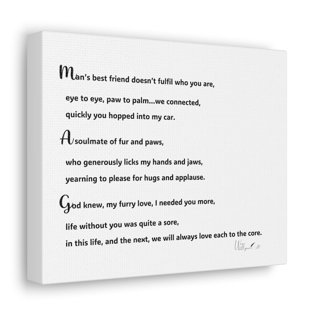 Canvas Gallery Wraps
